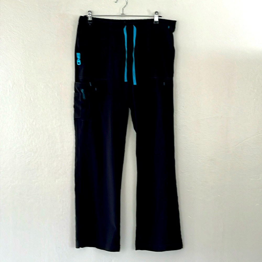 Scrub Pants, Black, Regular Large